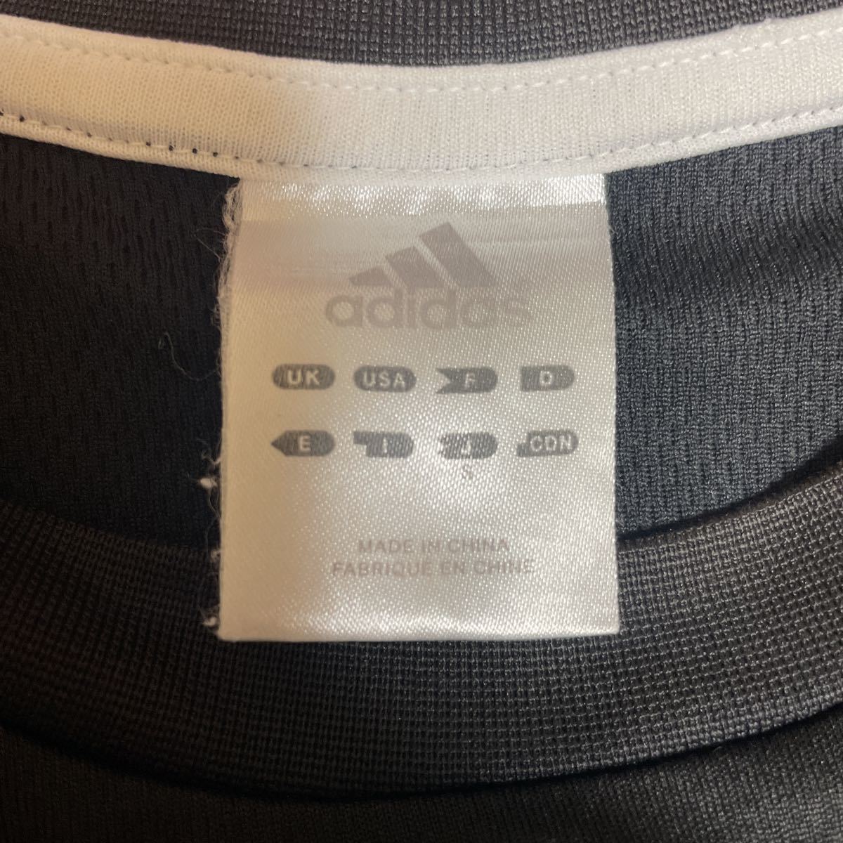 adidas Adidas короткий рукав футболка p Ractis рубашка CLIMALITE S размер полиэстер 