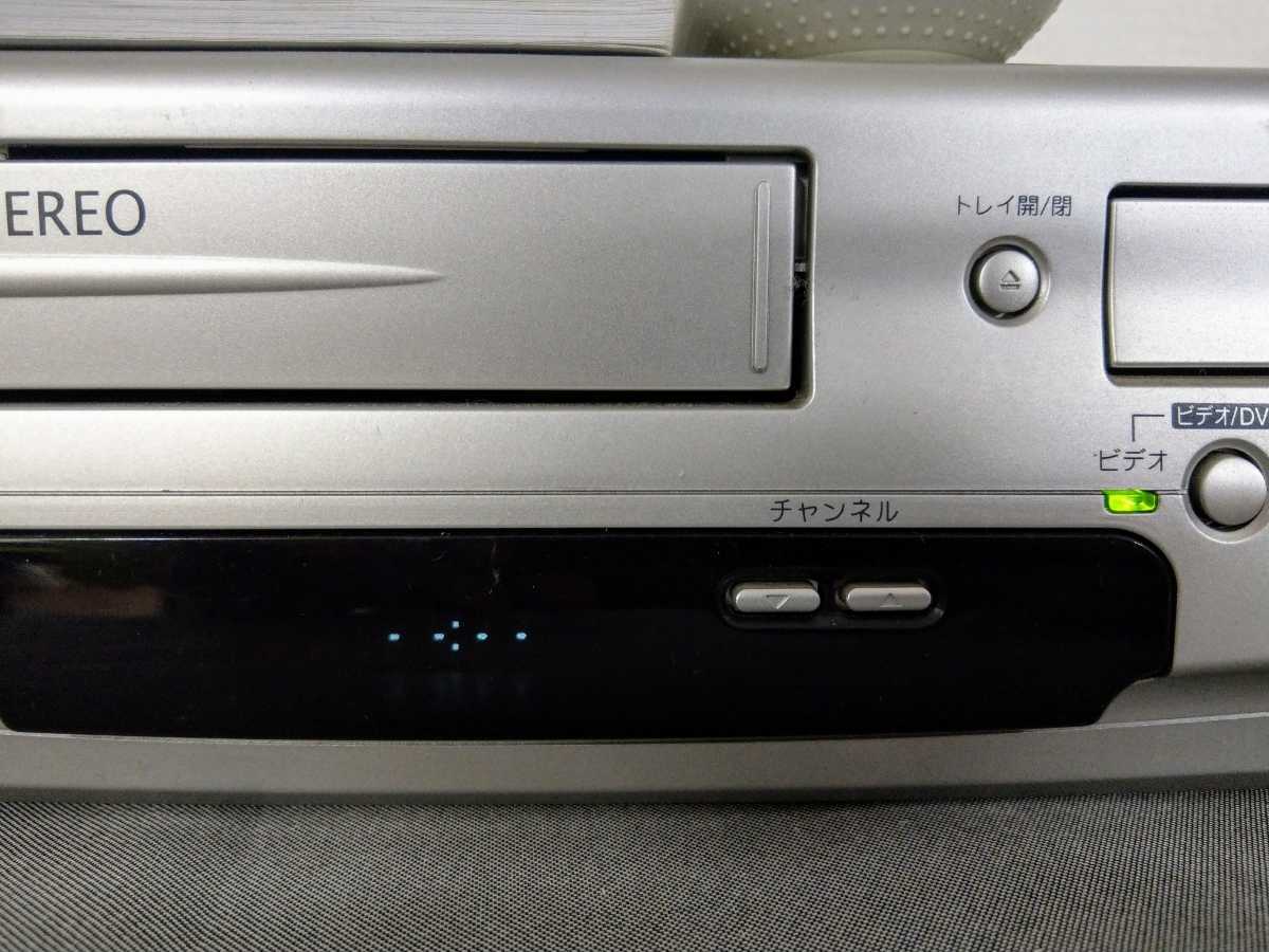 通電確認済み FUNAI フナイ VHS ビデオ 一体型DVDプレーヤー VD-F1000 