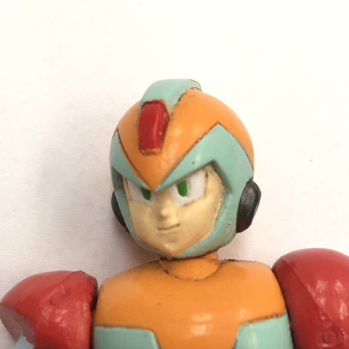 フィギュア ロックマン 高さ：約8.5cm 1994年 BANDAI CAPCOM パーツ違い 腕パーツ無し ゲームキャラクター_画像5