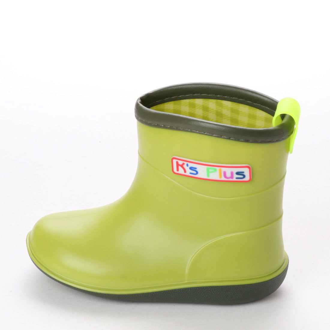 [ new goods unused ] Kids rain boots light green 15.0cm 18003