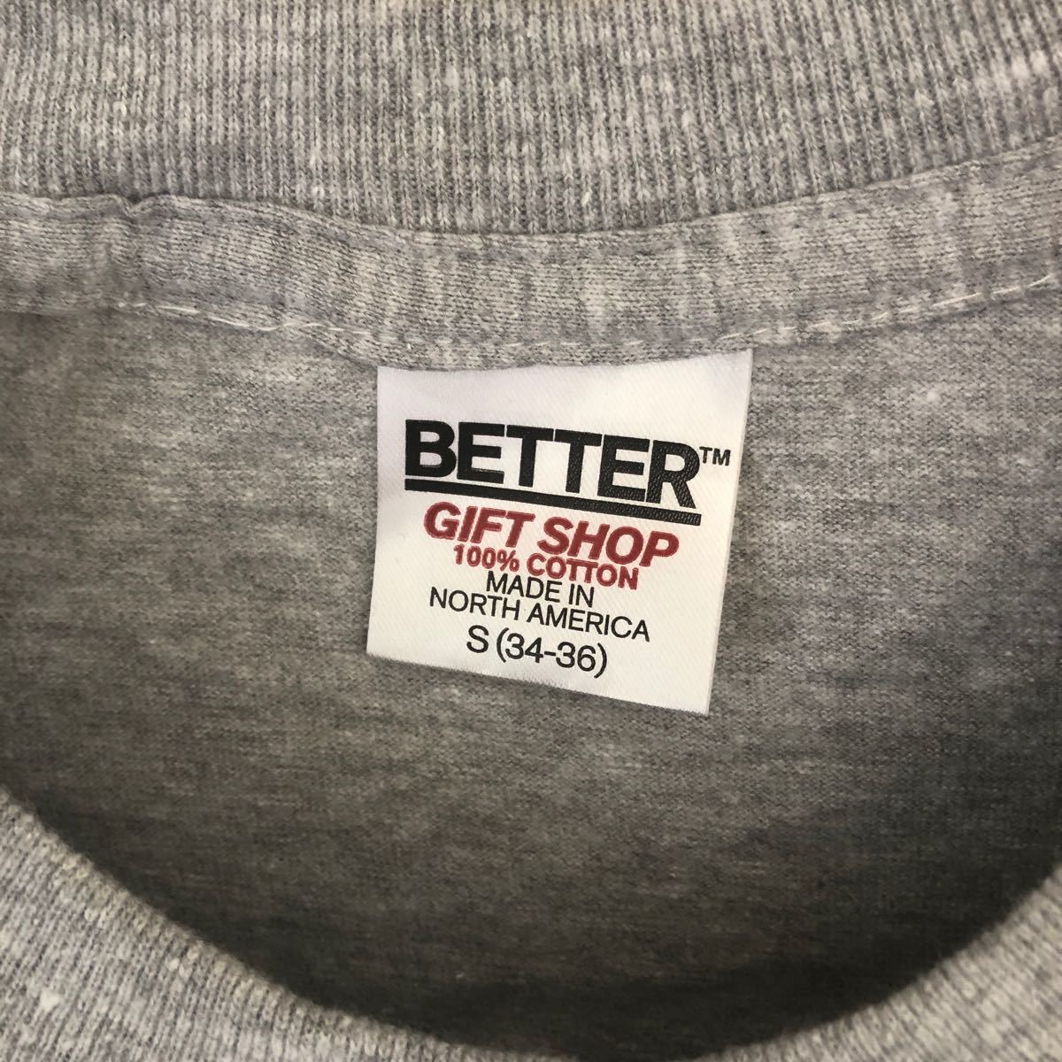 新品　Better Nick Atkins Gift Shop T-Shirt  USA製 プリントTシャツ　ベターギフトショップ