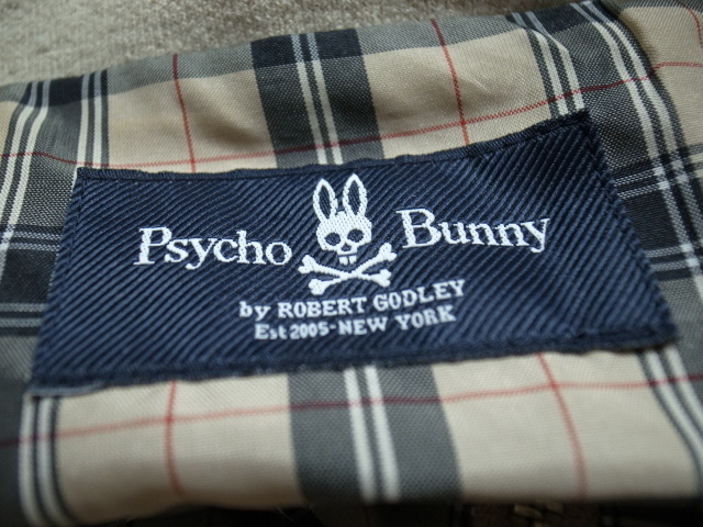 Psycho Bunny サイコバニー スイングトップ　ジャケット　ブルゾン　ベージュ　S_画像5