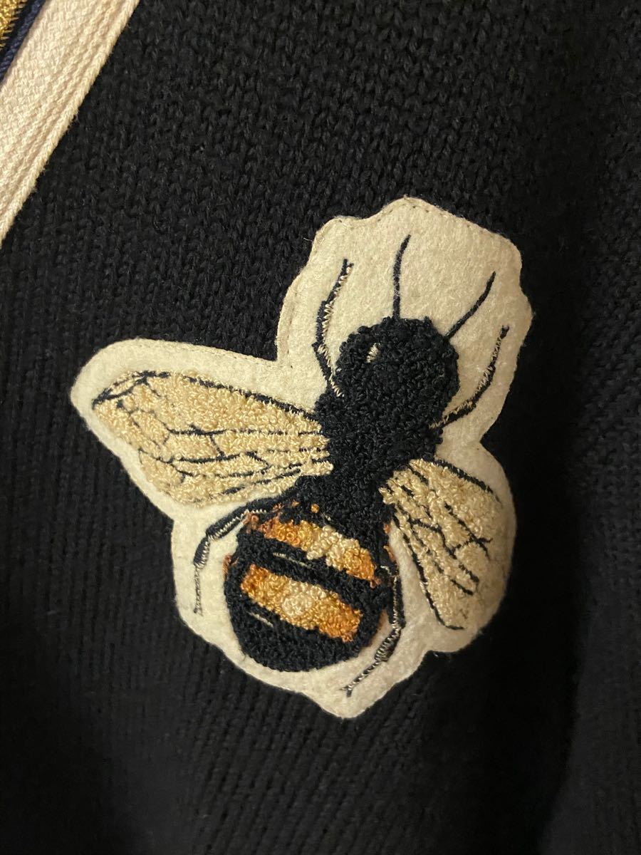 GUCCI グッチ ニット Vネックニット 蜜蜂 ミツバチ 蜂 BEE bee GUCCI グッチ ニット Vネックニット 蜜蜂 ミツバチ 蜂 BEE bee