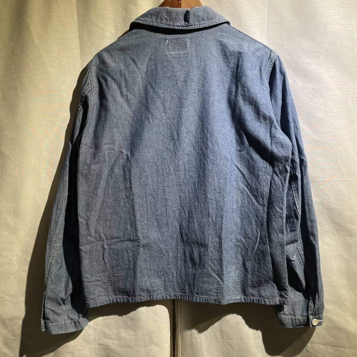 Engineered Garments シャンブレー ワークジャケット S デニム USA製