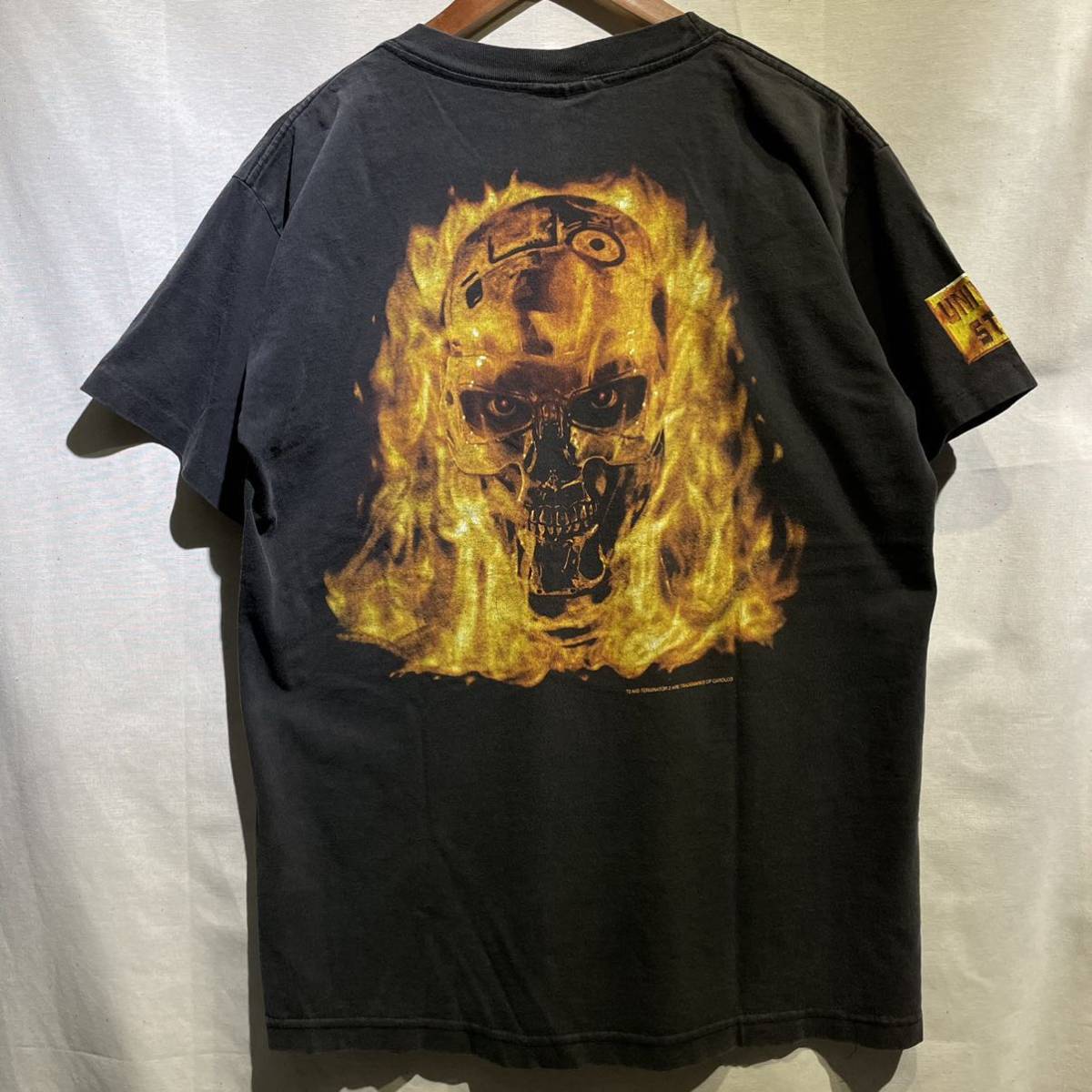 希少】90s UNIVERSAL STUDIOS ターミネーター2 Tシャツ USA製
