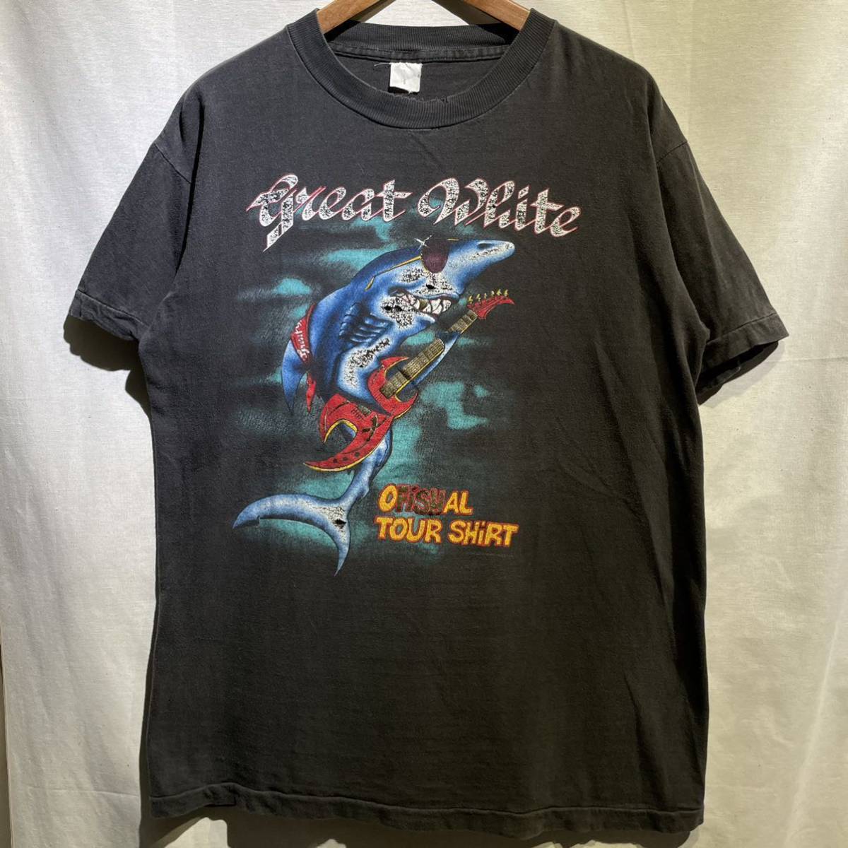 ブランド雑貨総合【希少】'87年 Great White バンド Tシャツ USA製 ビンテージ バンT ロック 80s / 古着 アート Rolling  Stones AC/DC METALLICA 90s コレクション、趣味 楽器、手芸、コレクション￥13,320-www.firefreeze.com
