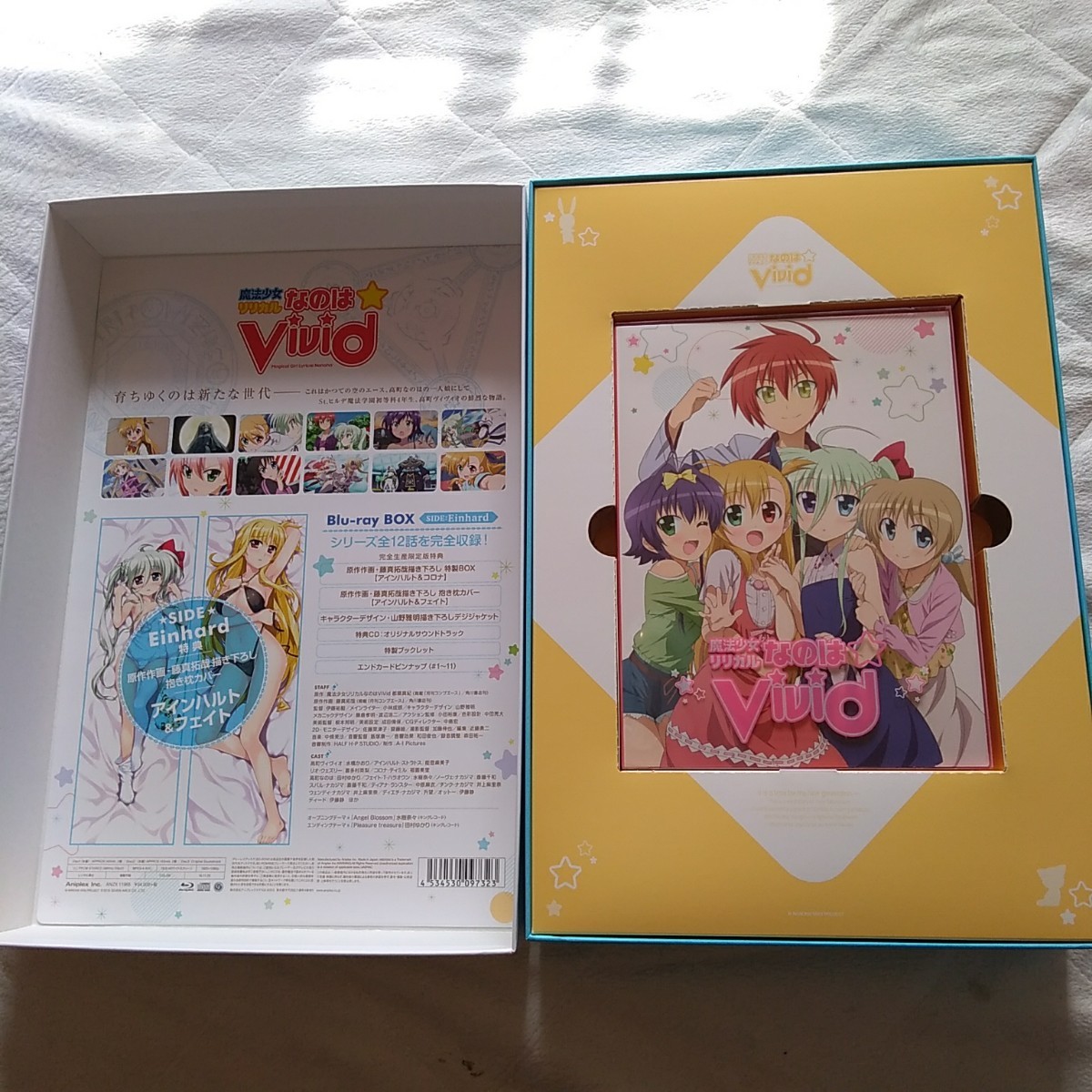 Paypayフリマ 魔法少女リリカルなのはvivid Blu Ray Box Side Einhard 完全生産限定版 2枚組