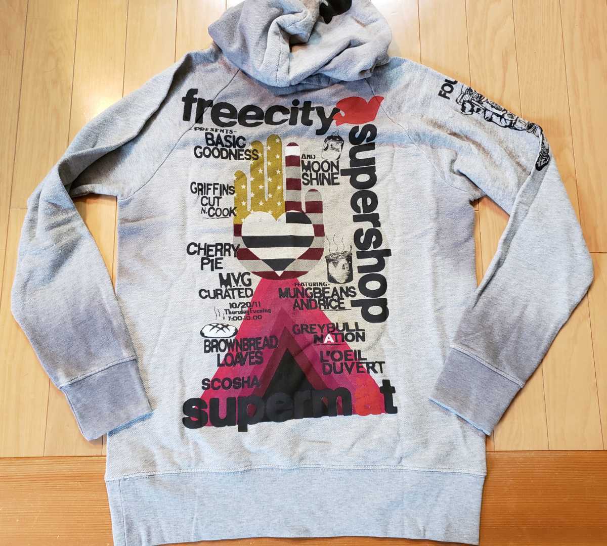 FREE CITY パーカー L-