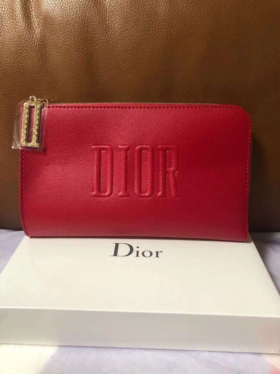 Paypayフリマ Dior ノベルティ ポーチ赤箱付き Paypayフリマ Dior ノベルティ ポーチ赤箱付き