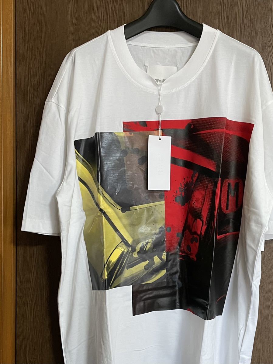 15522円 訳あり 黒48新品 メゾン マルジェラ オーバーサイズ Motherboard Tシャツ