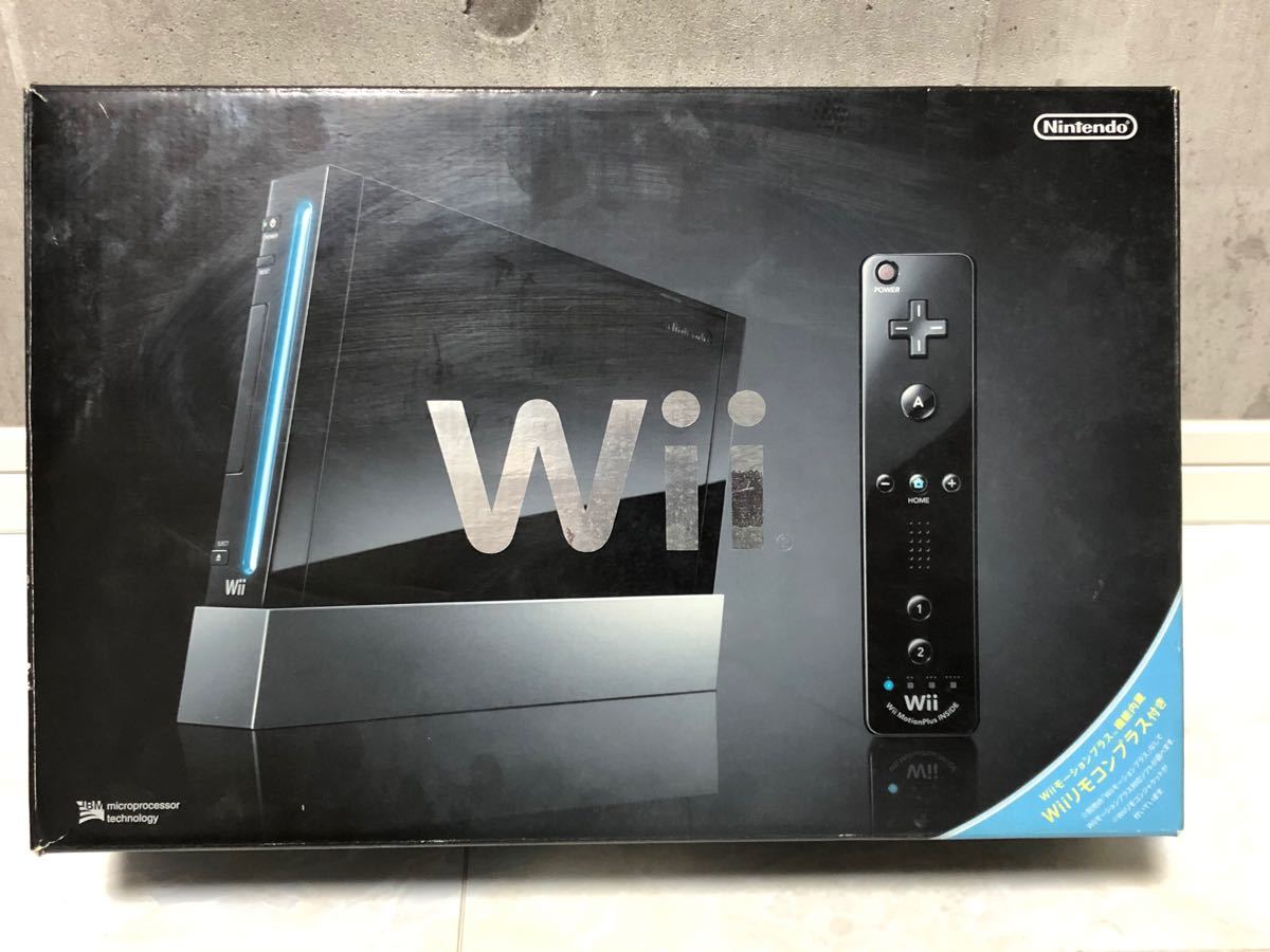 Nintendo Wii 本体　黒