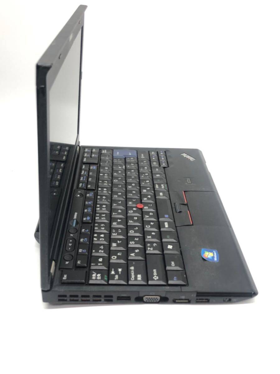 ジャンク品 Lenovo ThinkPad X220 Core i5-2520M@2.5GHz メモリ2GB/SSD128/BIOS通電確認済み_画像4