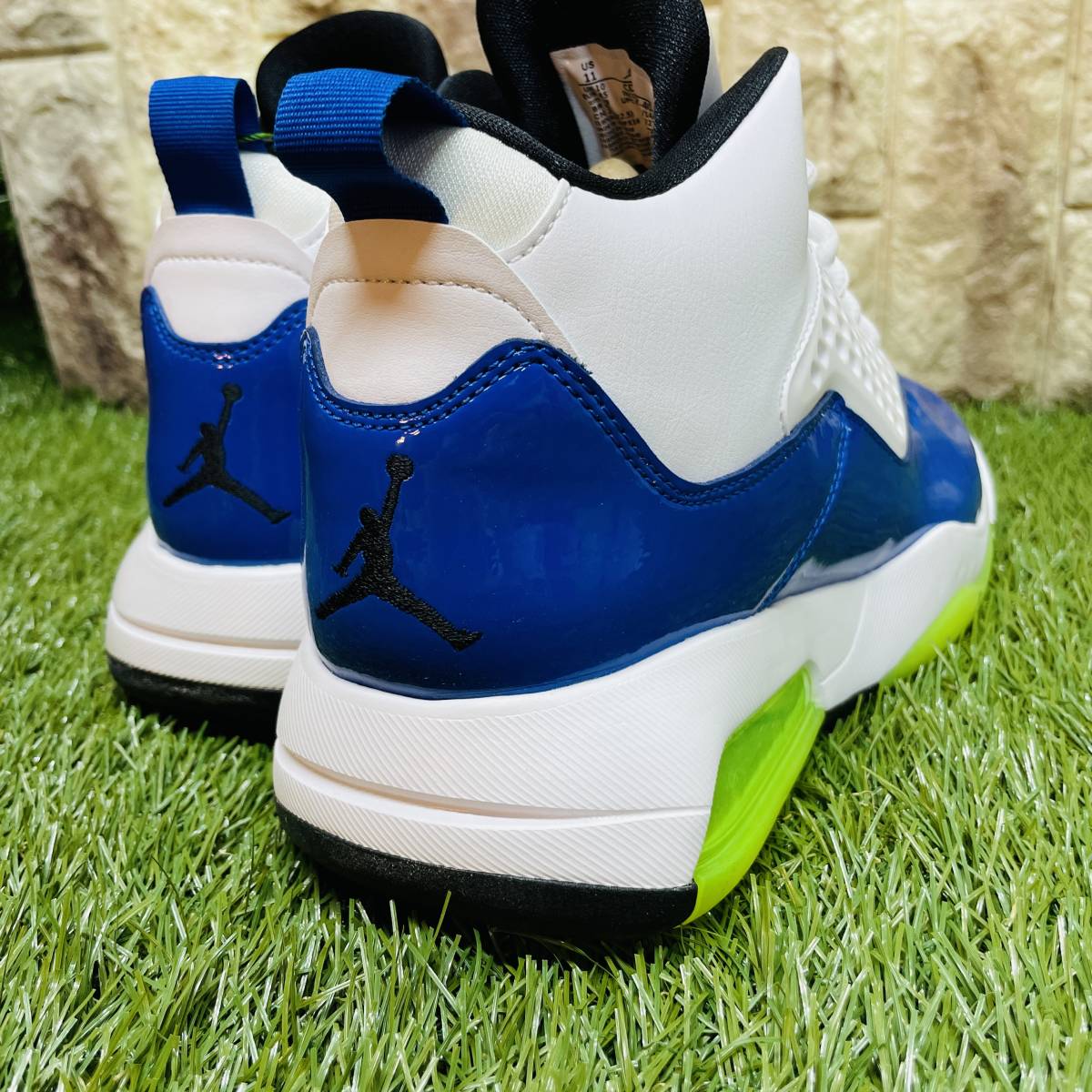 即決 ナイキ ジョーダン マキシン 200 Nike Jordan Maxin 200 メンズ スニーカー 白青黄 29.0cm 送料込み CD6107-400_画像8