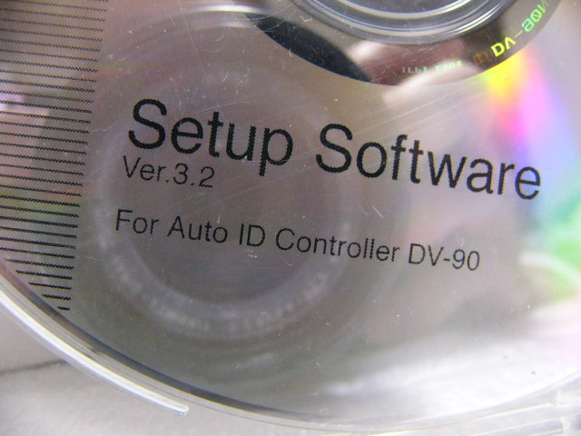 最も優遇のその他KEYENCE DV-90/DV-90N Setup Software (マニュアル付) バーコードデータ照合装置 AutoID