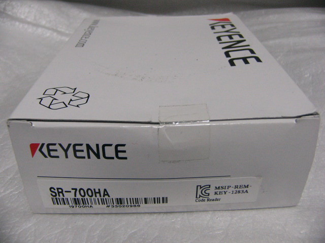 ☆新品☆ KEYENCE SR-700HA 超小型２次元固定式コードリーダ