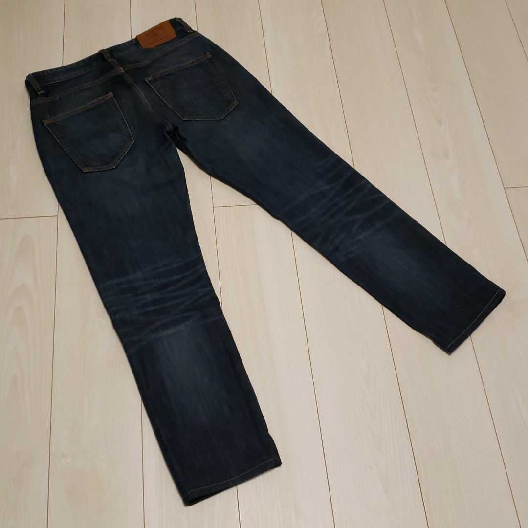 ZARA MAN DENIM COLLECTIONザラマンテーパードアンクルデニムパンツ/30_画像3