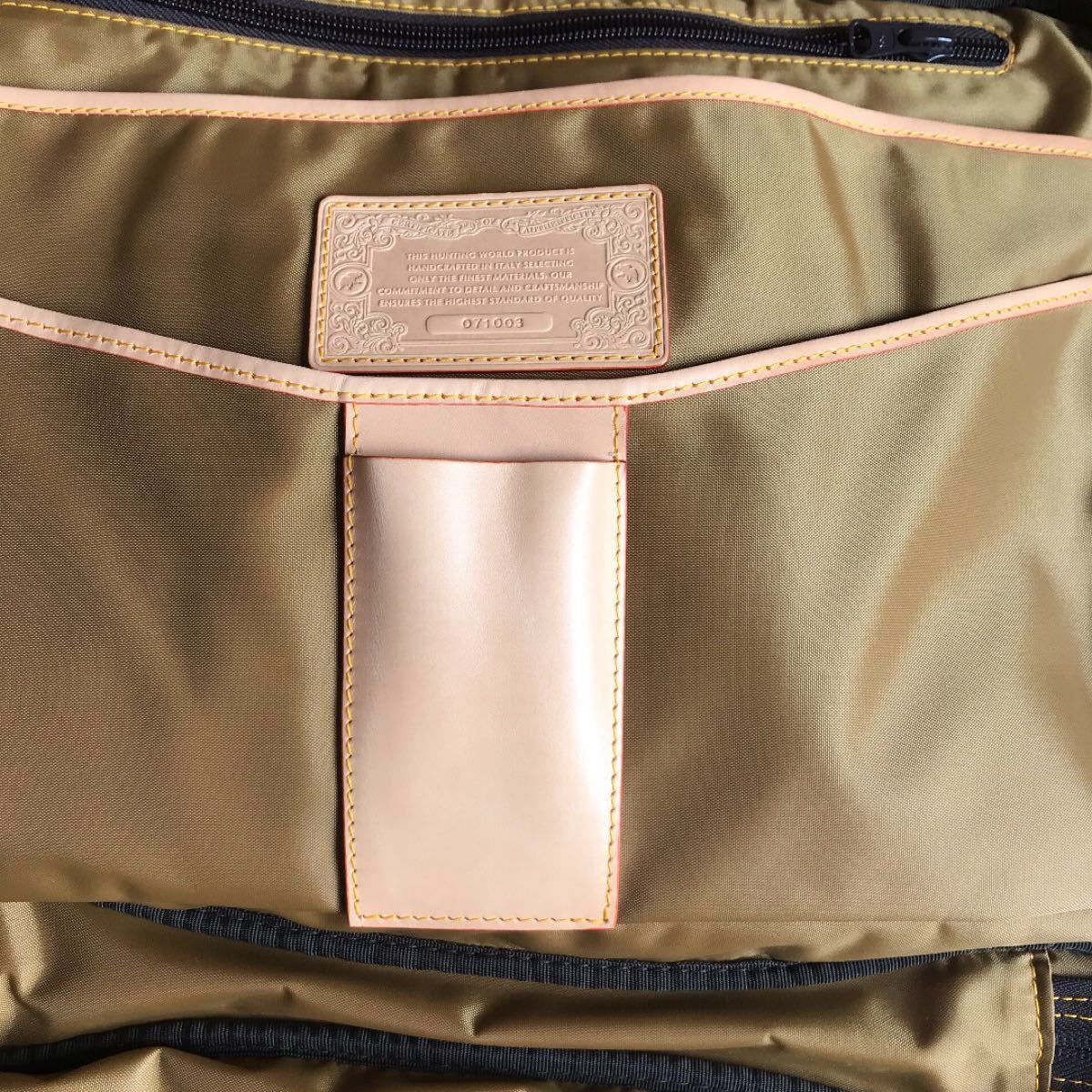 ブリーフケース ビジネスバッグ ハンティングワールド 美品 新品 ブリーフケース ビジネスバッグ ハンティングワールド 美品 新品