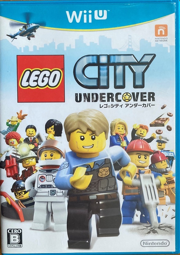 Wii U LEGO Lego City undercover game soft nintendo 