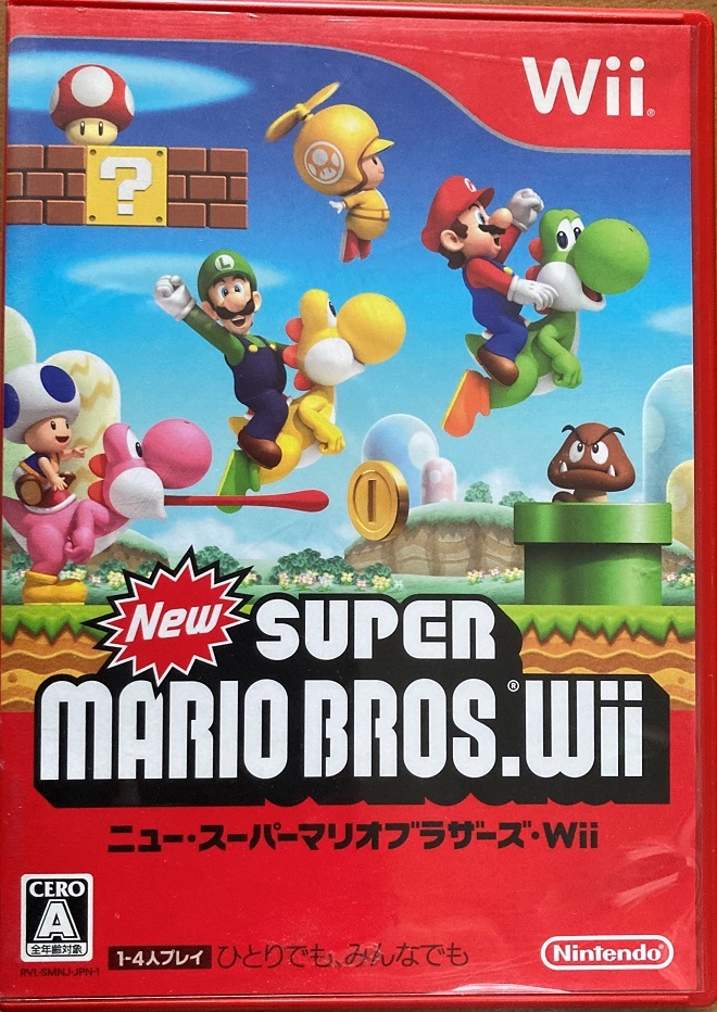 NEW SUPER MARIO BROS Wii ニュー・スーパーマリオブラザーズ・Wii_画像1