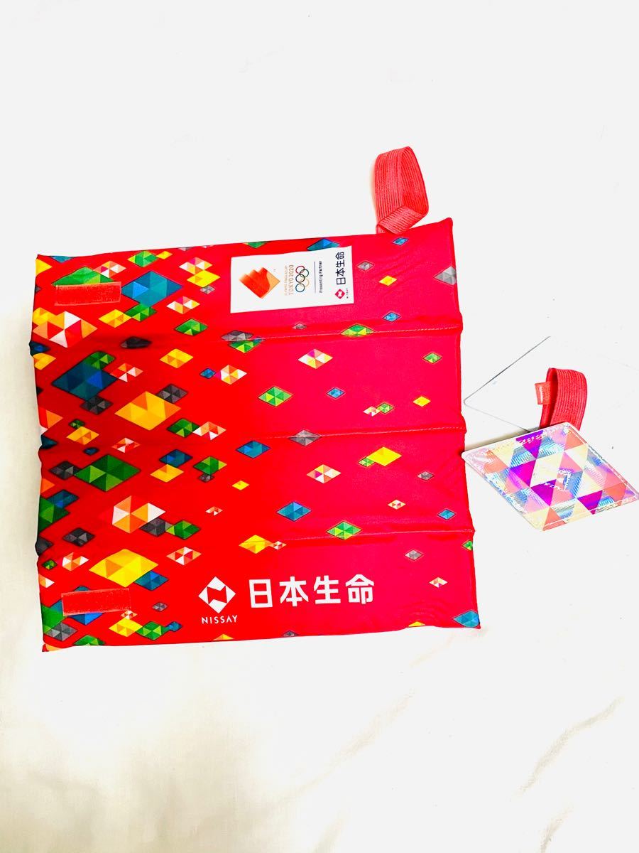 東京2020オリンピック 応援グッズ 折り畳み式クッションシート　