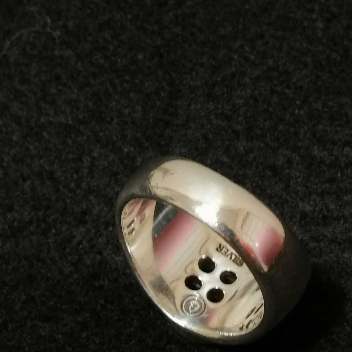 GARNI ガルニ 希少廃盤品 ボタンリング 指輪 18号 silver925 GARNI ガルニ 希少廃盤品 ボタンリング 指輪 18号 silver925
