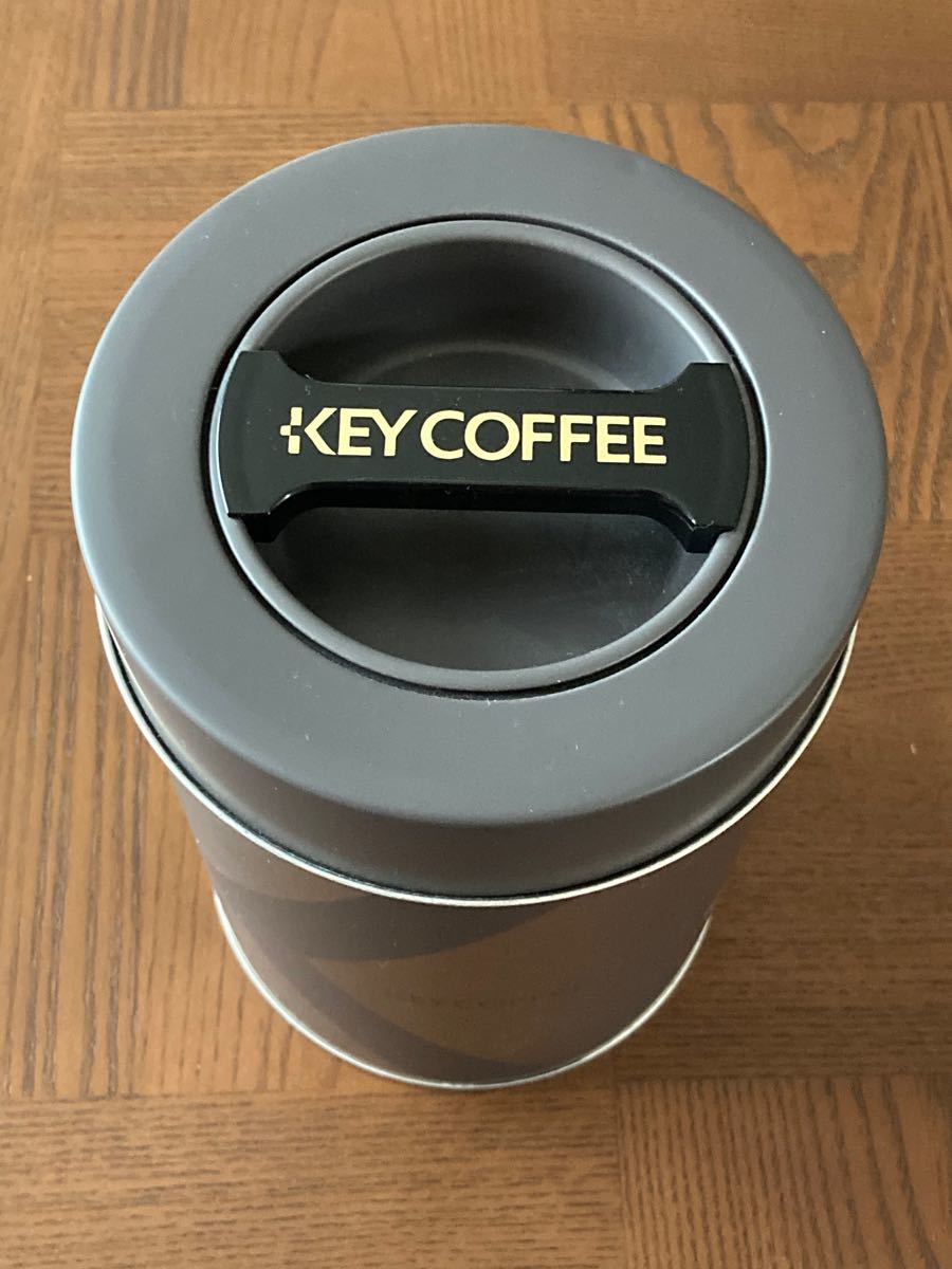 コーヒー豆保管　コーヒー缶　キーコーヒー　KEY COFFEE