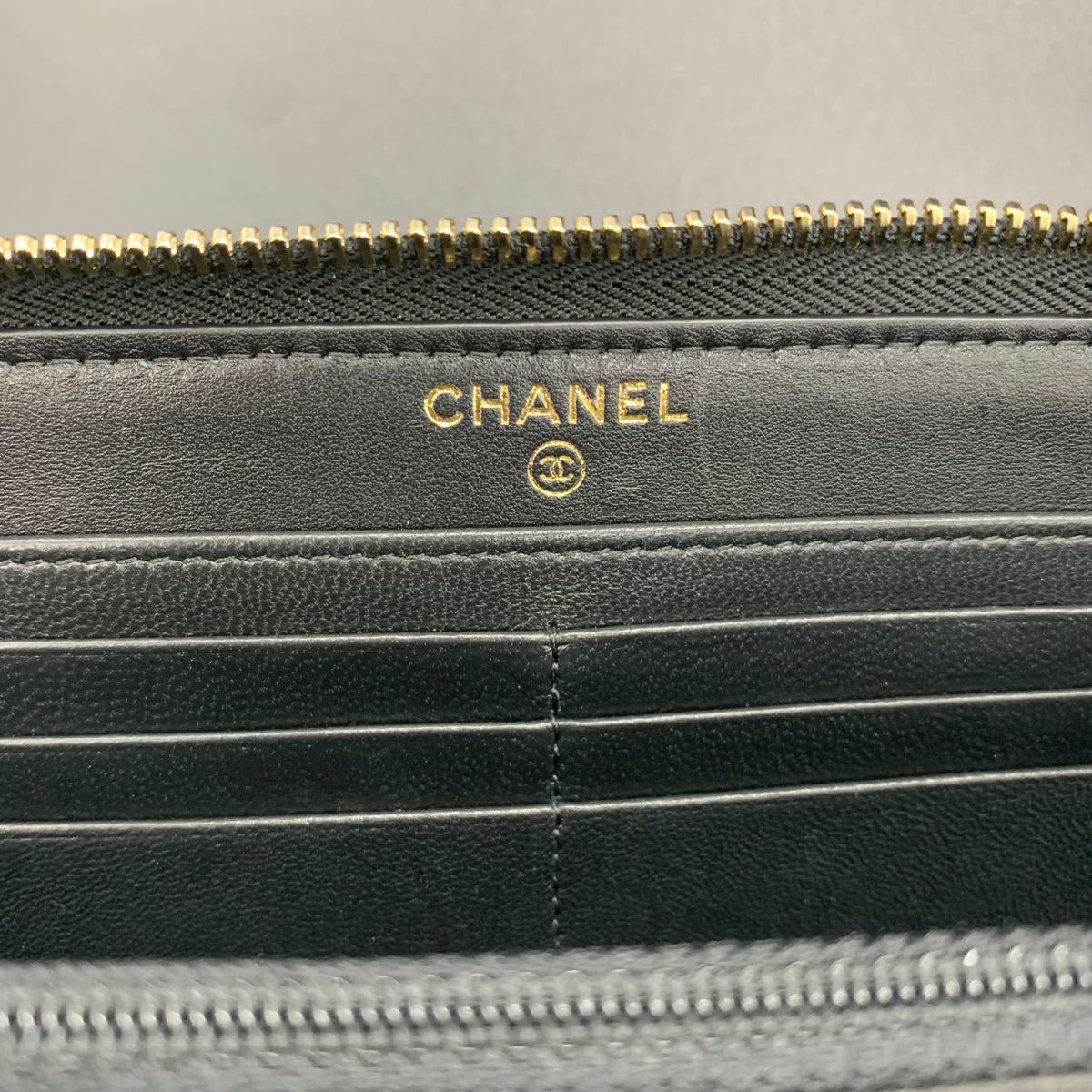 CHANEL シャネル マトラッセ ラウンドファスナー 長財布 CHANEL シャネル マトラッセ ラウンドファスナー 長財布