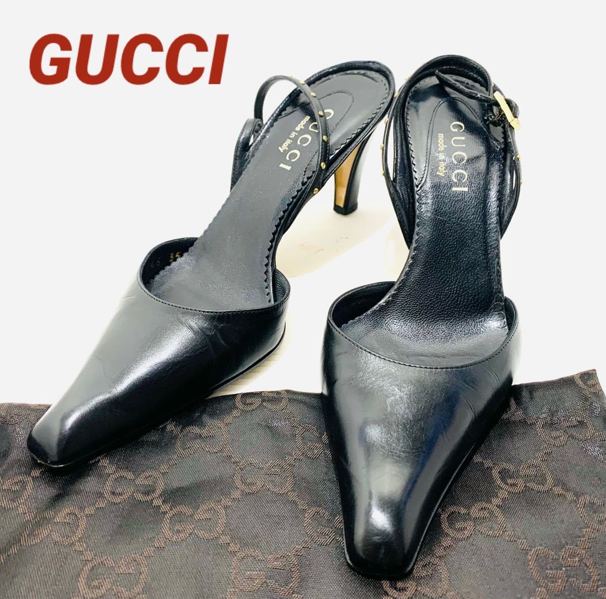 美品】GUCCI ミュール サンダル 【オープニング 大放出セール
