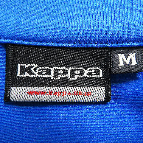 【即決】KAPPA カッパ 半袖ジップジャケット ブルー系 M [240001503230] ゴルフウェア メンズ_画像5