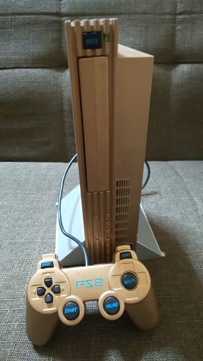 【珍品レアゲーム機】ポリステ2ゴールド ※プレステ PS2 PlayStation 百式ではございません