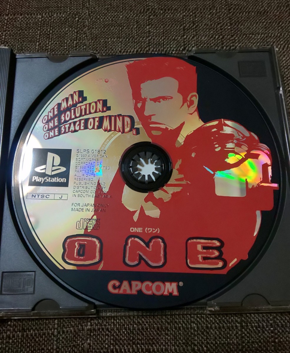 【流通少ない レアソフト】PlayStation カプコン ONE (ワン)  PSソフト プレステ プレイステーション