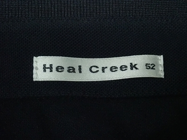 Heal creek ハーフジップシャツ・52△ヒールクリーク/ゴルフ/カットソー/21*5*2-4_画像8