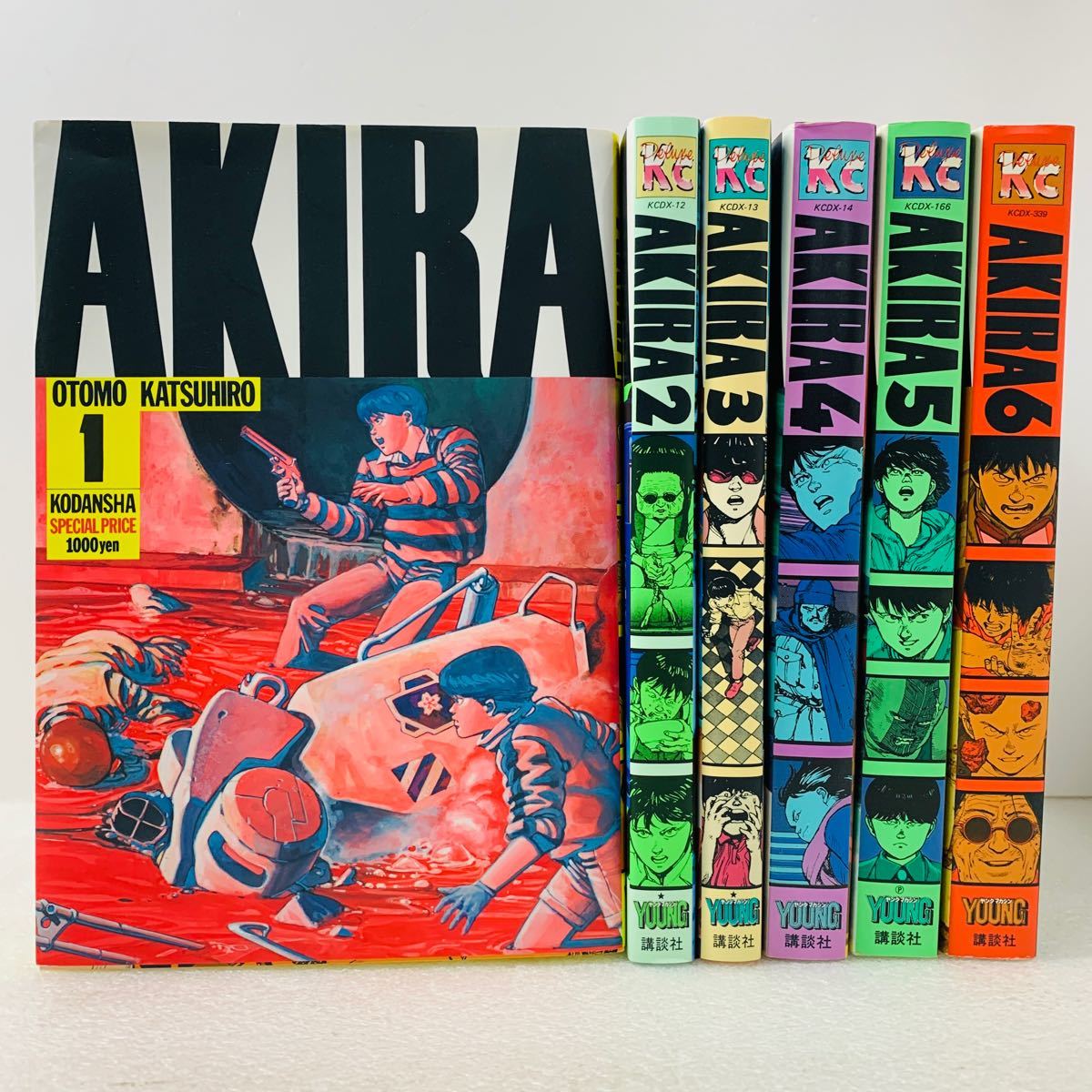 AKIRA 全巻セット　1〜6巻　SF 漫画　ビッグバン