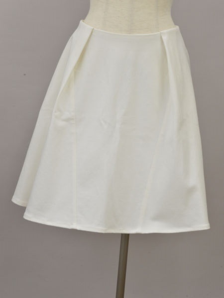 フォクシー 正規品! FOXEY NEW YORK コットンフレアスカート Skirt White 特価商品 ホワイト Tulip 38サイズ j_p F-L6868 レディース