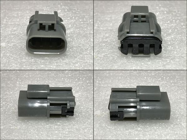 【O2/58-3PS/4PS】送料込 O2センサー 3極 4極 カプラー/端子/ワイヤシール セット 検) 日産 RB26 BNR32 BCNR33 BNR34_画像3