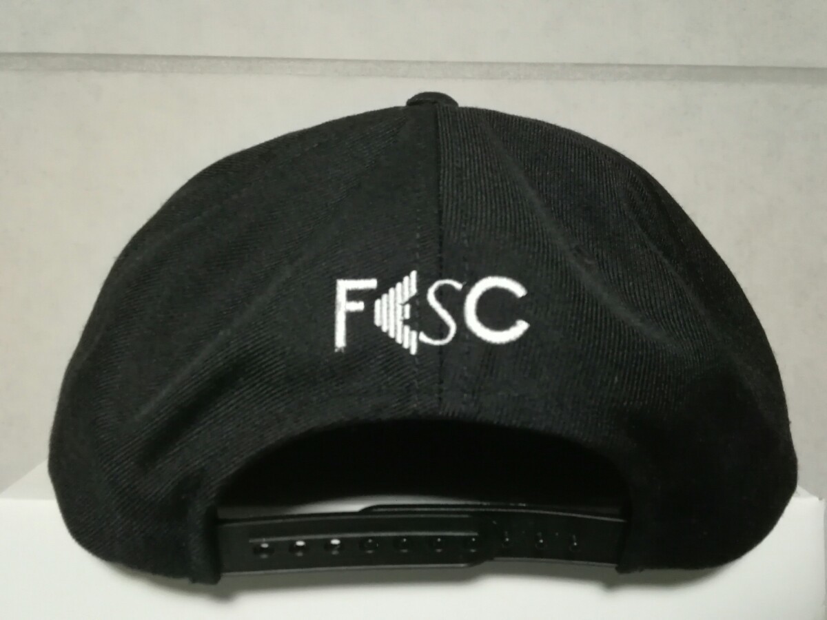 FESC SNAPBACK CAP 黒スナップバックキャップBLACK ブラック 帽子 メデューサ フリーサイズ medusa