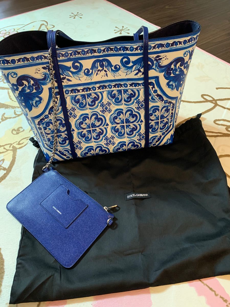 Dolce&Gabbana マヨリカ マジョリカ トートバッグ|Yahoo!フリマ Dolce&Gabbana マヨリカ マジョリカ トートバッグ|Yahoo!フリマ