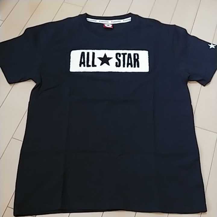 ☆CONVERSE☆さがらロゴ半袖Tシャツ☆サイズ160黒_画像1