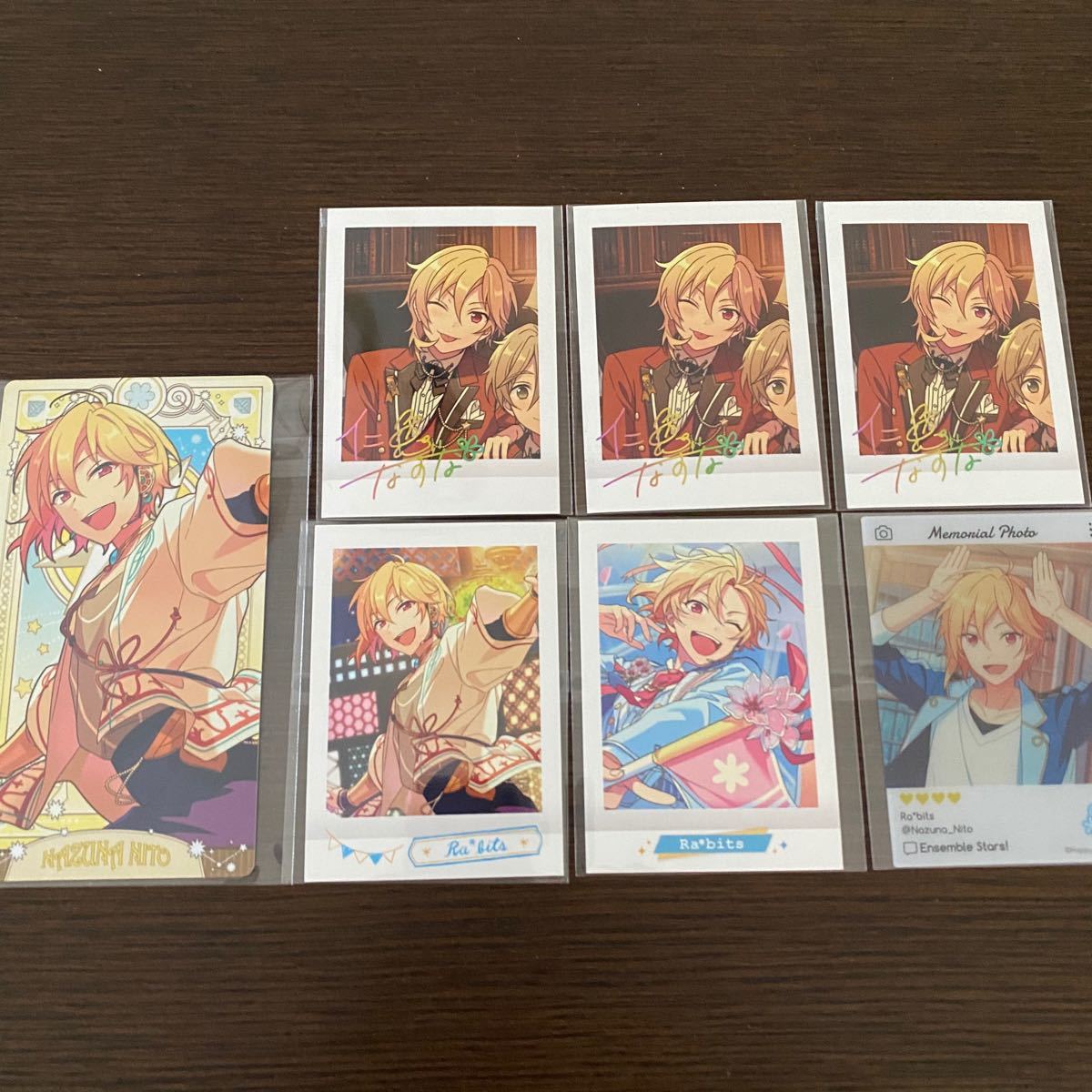 あんさんぶるスターズ 仁兎なずな 5周年 ぱしゃこれ エモカ アルカナカード セット Ra*bits 直売卸売り 仁兎なずな アルカナ キャラクターグッズ