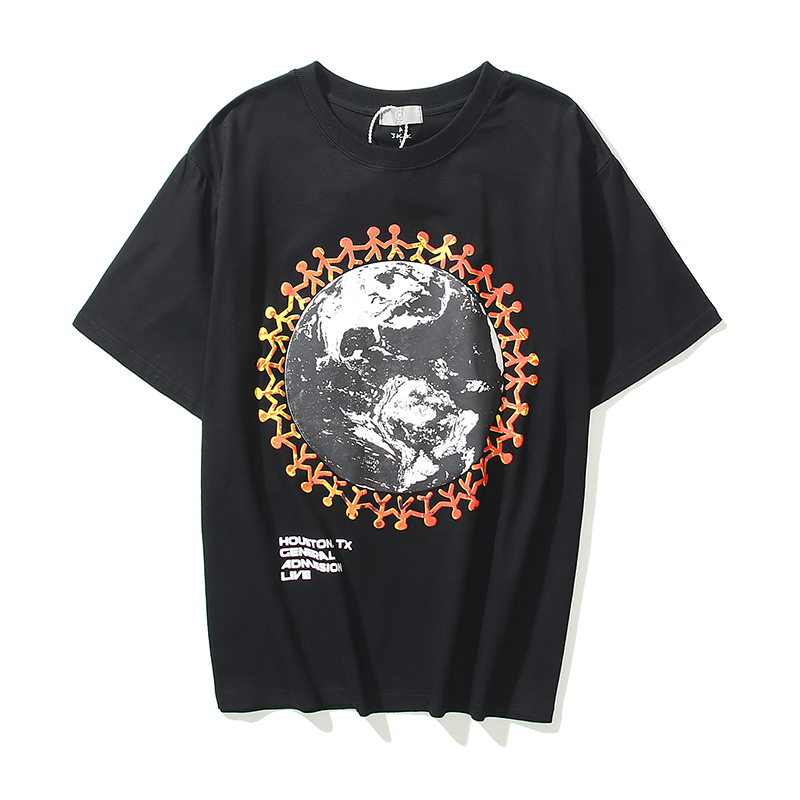 トラヴィススコット アストロワールド 地球 ツアーTシャツ 《L トラヴィススコット アストロワールド 地球 ツアーTシャツ 《L