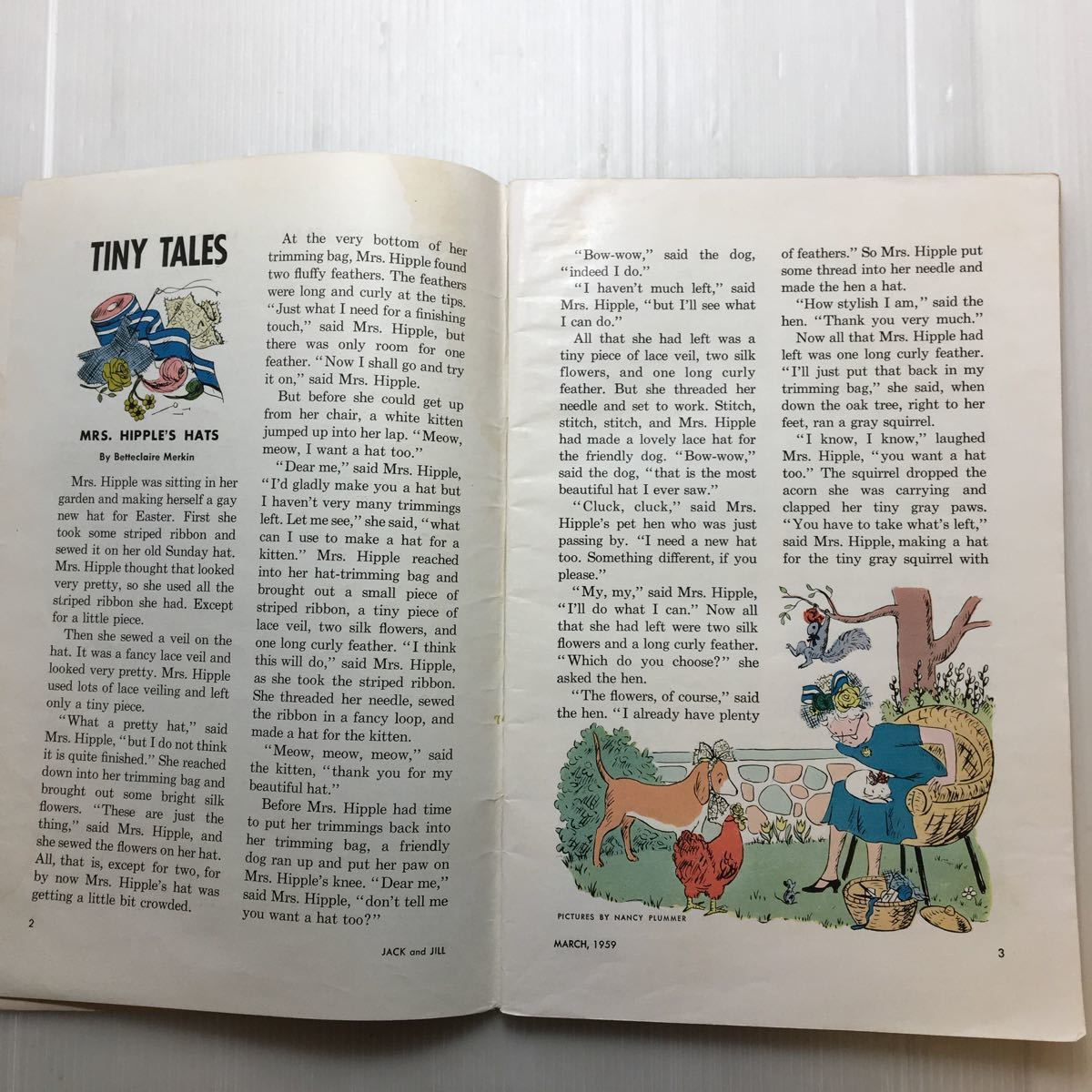 zaa-179♪JACK and JILL(THE BETTER MAGAZINE FOR BOY AND GIRLS) A CURTIS PUBLICATION (MARCH 1959)