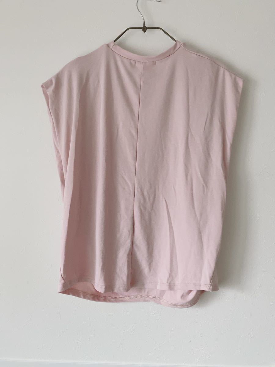 ピンクフレンチスリーブTシャツ