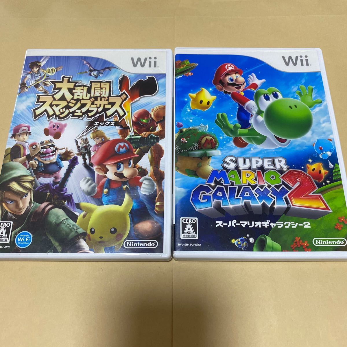 大乱闘スマッシュブラザーズXとスーパーマリオギャラクシー2 Wii