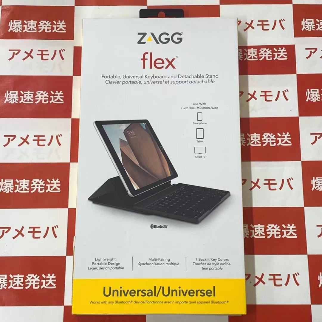 爆速発送 大特価 新品 ZAGG Flex ワイヤレスキーボード&スタンド Bluetooth タブレット/スマートフォン/スマートテレビ用 7色バックライト_画像1