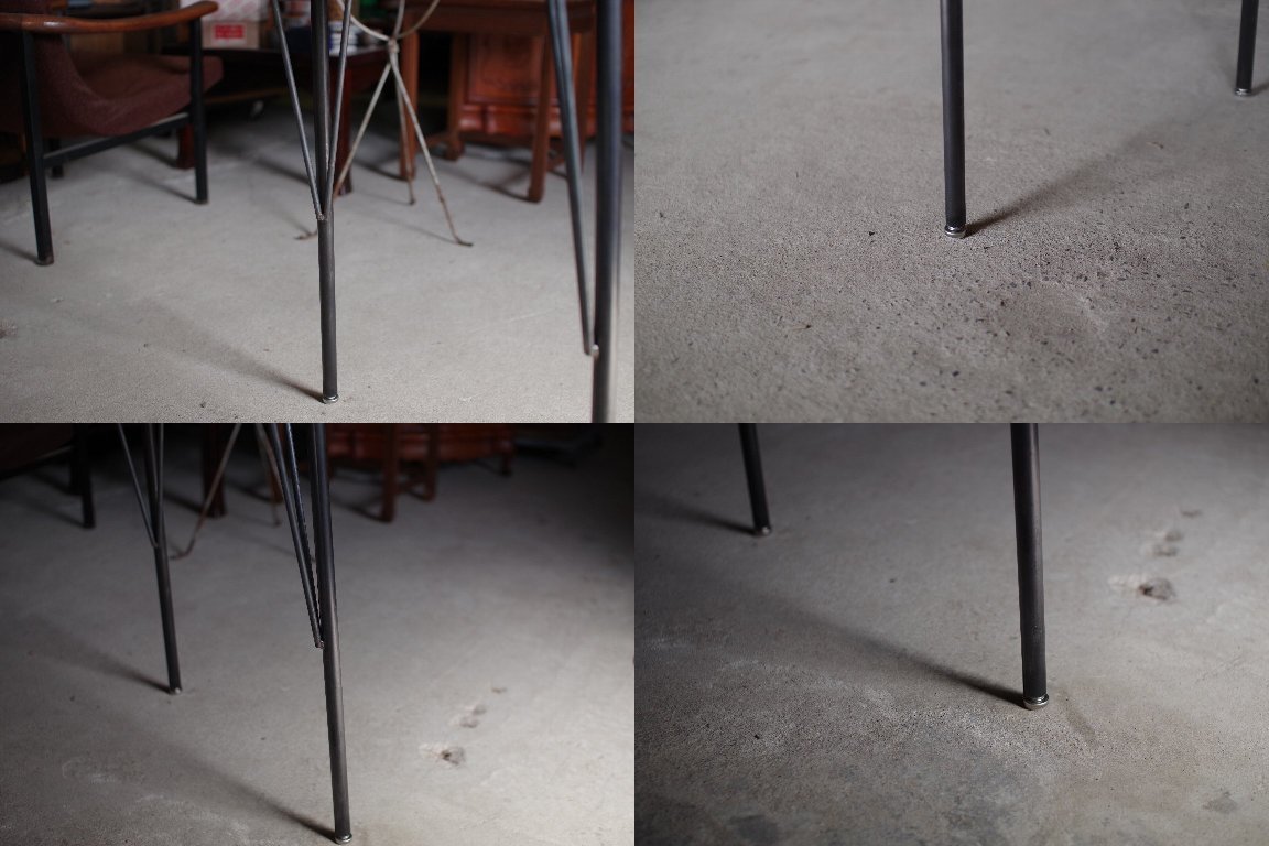  old material . iron legs. length desk working bench / dining table / length desk / work table V Cafe store exhibition furniture industry series in dust real 