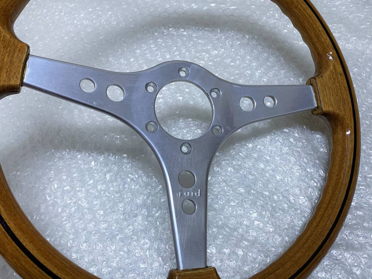 ヤフオク! - 当時物 Raid ライド レイド ウッド ステアリング...