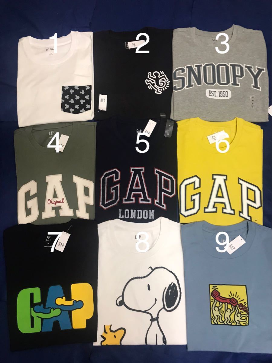 【新品未使用タグ付き正規品 10枚セット】GAP　Tシャツ