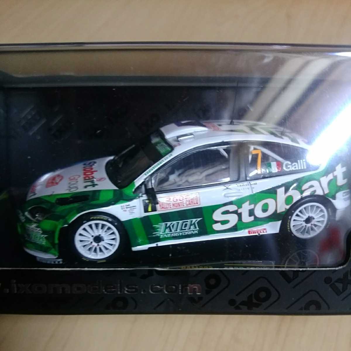 1/43 FORD FOCUS RS WRC フォード フォーカス 2008 モンテカルロ ラリー　ガリ_画像2