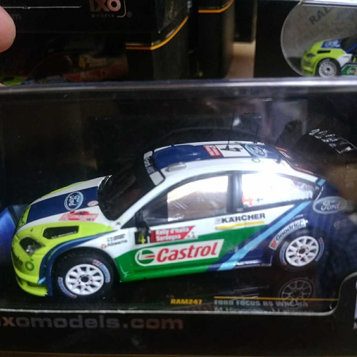 1/43 FORD FOCUS RS WRC フォード フォーカス 2006 イタリア　ラリー　ヒルボネン_画像2