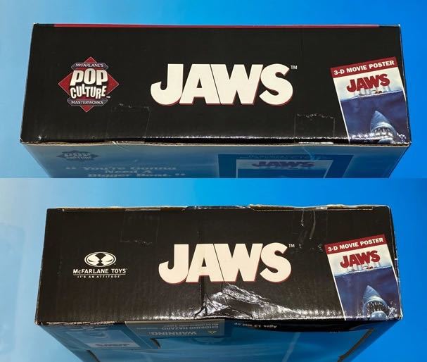2/20(月)まで最終値下げ 17年前 激レア/日本未発売 JAWS 3D立体ポスター2006年製 ユニバーサルスタジオ/USJ